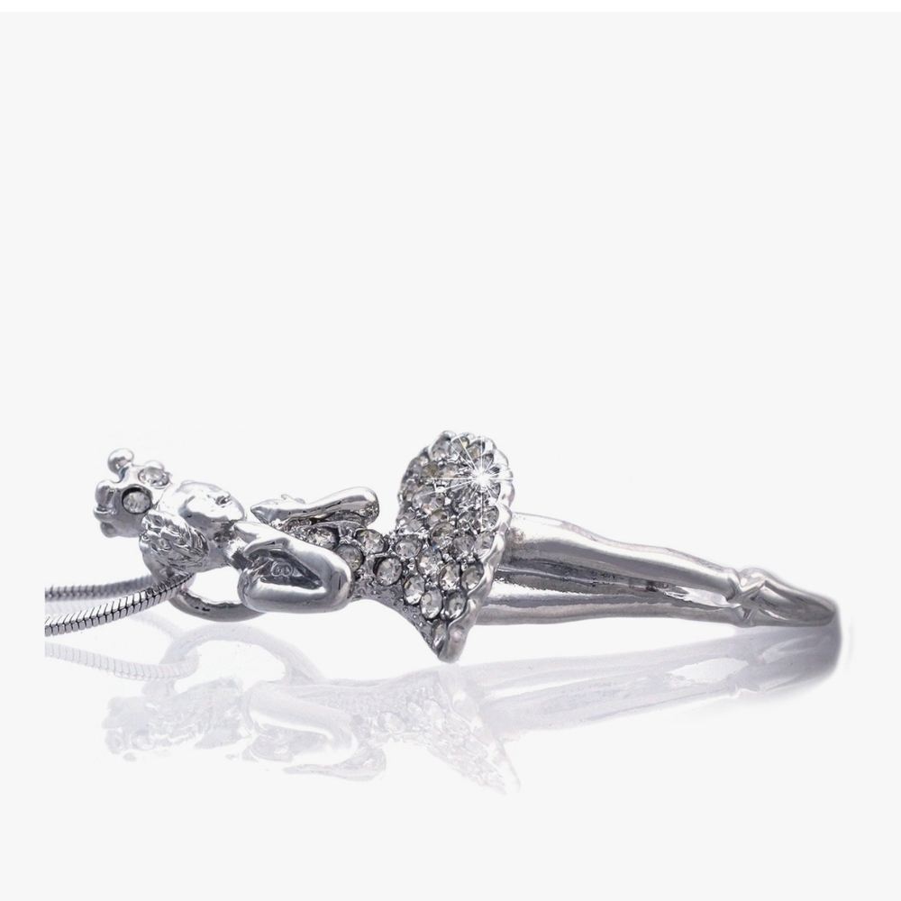 Silver Vintage Hair Clip with Dainty Design